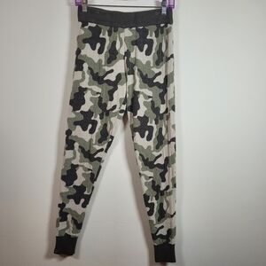 Barefoot Dreams Women Camouflage Joggers Cozy Chic Ultra Lite XS